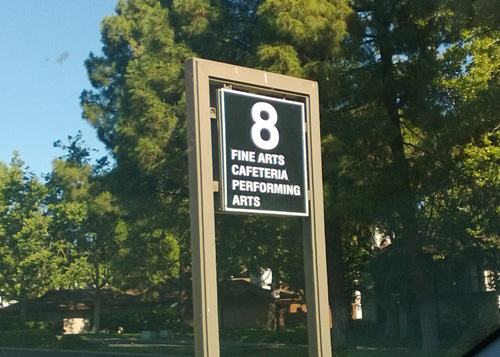 DVC Parking Lot 8 Sign