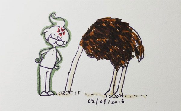 Don’t Be An Ostrich – Yingying Zhang
