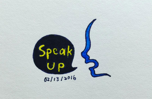 speak up