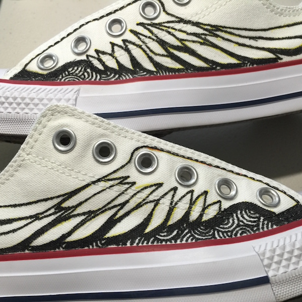 How to Put Art on Your Shoes Yingying Zhang