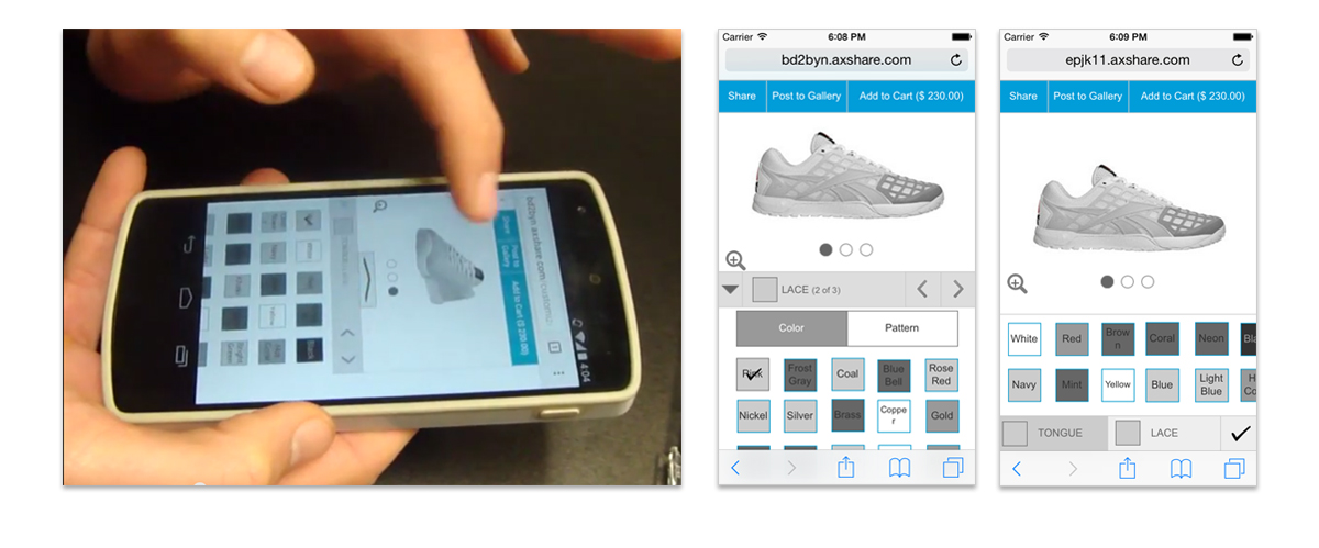 fluid custom iterate design