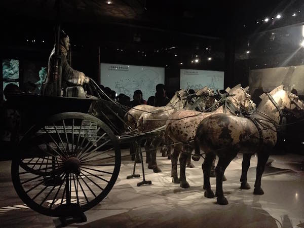 terra cotta warriors and horses