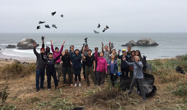 201706 national trails day 3 cheering