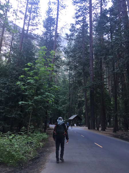 201706 yosemite day 2 1 set off