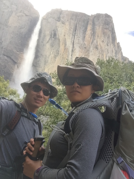 201706 yosemite day 1 we at upper yosemite falls