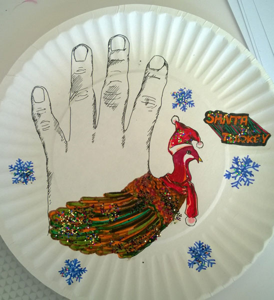 Yingying's First Hand Turkey