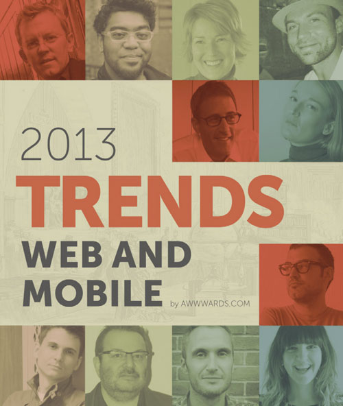 book cover: web and mobile trends 2013