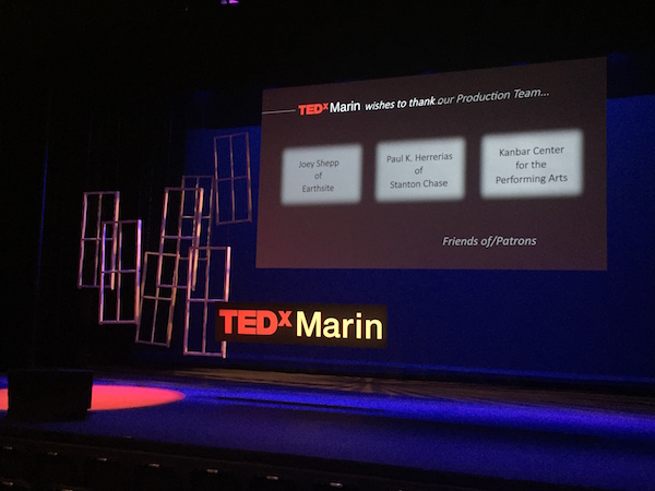 a day at TEDxMarin